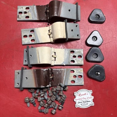 Chevy Suburban 1981-91 bisagras de puerta de granero trasero superior e inferior GMC con hardware Foto 1 de 4