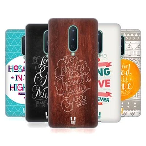 HEAD CASE DESIGNS FAMOUS BIBLE VERSES SOFT GEL CASE FOR GOOGLE ONEPLUS PHONES - Picture 1 of 12