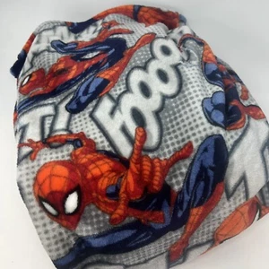 MARVEL Spider-Man Cloud Throw Blanket 60”x 70” Bam POW Super Soft Fleece Cover - Picture 1 of 5