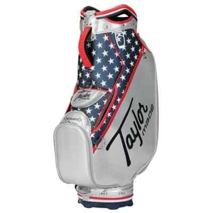 TaylorMade TM25 Summer Commemorative Heritage Staff Golf Bag Silver Navy ~ NEW! - Picture 1 of 6