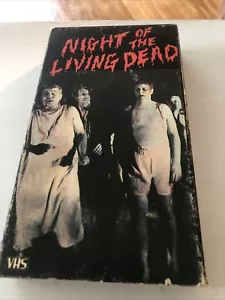 Night of the Living Dead (VHS, 1984) Horror Good Times Release. Tested & Working - Picture 1 of 1