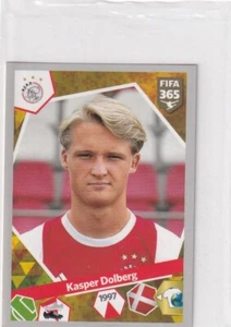 Panini FIFA 365 2018 Autocollant N° 435 Kasper Dolberg Rookie - Picture 1 of 2