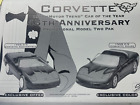 1998 CORVETTE- 45th Anniversary Promotional Model Two Pak