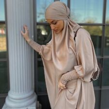 Premium 2 Piece Beige colour Jilbab In Nida Material 