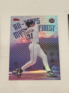 1999 Topps All-Topps Mystery Finest Refractors #M28 Mike Piazza METS! SPR1