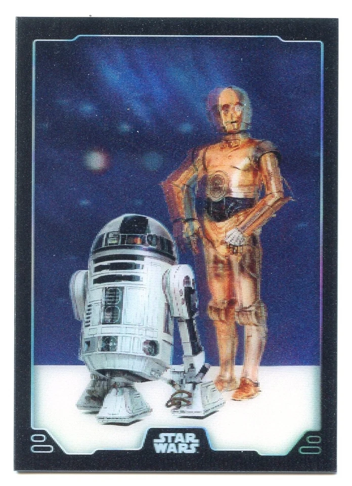 2023 Topps Star Wars Flagship Holograms Poster Art SP - HC-2 A New Hope - Image 1 of 1