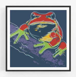 Andy Warhol - Pine Barrens Tree Frog, Endangered Species Portfolio Giclee Print - Picture 1 of 10
