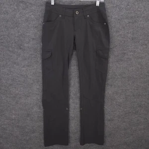 Kuhl Freeflex Roll Up Pants Womens 0 Short Gray Cargo Outdoor Performance Hiking - Picture 1 of 16