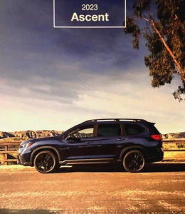 SUBARU ASCENT 2023 — 6 MODELOS — FOLLETO DE VENTAS DE CONCESIONARIO DE EE. UU. 29 PÁGINAS — NUEVO - Imagen 1 de 1