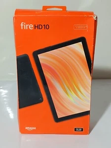 Amazon Fire HD 10 Tablet ( 13. Generation 2023 ) 32GB - Schwarz _0.63_2 - Afbeelding 1 van 17