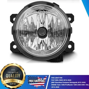 Fog Light W/H11 Bulb for Jeep Cherokee Compass Renegade 2015-2020 1Pcs L=R - Picture 1 of 6