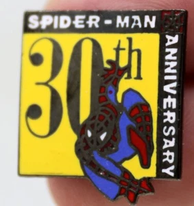 Planet Studios Spider-Man 30th Anniversary Logo Pin 1992 - Picture 1 of 4