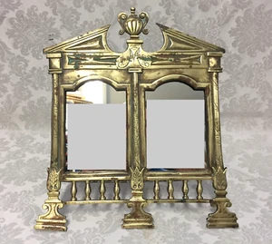 ANCIEN CADRE MIROIR ART DÉCORATIF DÉBUT 1900 STYLE ANTIQUE ART NOUVEAU DESIGN - Imagen 1 de 10