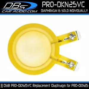 DS18 PRO-DKN25VC 1" Voice Coil Replacement Diaphragm PRO-DKN25 - Picture 1 of 3