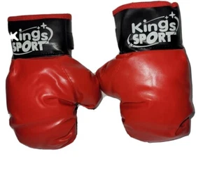 Kid's Kings Sport Black & Red Boxing Gloves Fitness Workout Exercise NEW !!!! - Picture 1 of 6