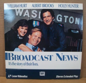 Broadcast News (1988, Laserdisc) 1654-80 ~ William Hurt, Albert Brooks,.... - Imagen 1 de 3