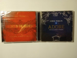 2 CD lot Chris Tomlin Christmas Adore 2015 / Glory In The Highest (New) 2009 - Picture 1 of 7