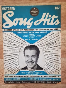 Song Hits- October, 1940 - Foto 1 di 1