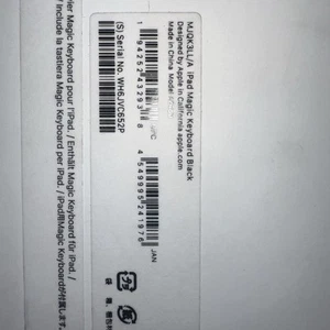 Apple Magic Keyboard - iPad Pro 12.9‑inch (6th generation) MJQK3LL/A - - Picture 1 of 2