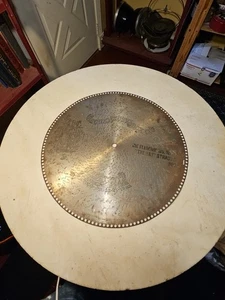 Antike 20 3/4" REGINA SPIELUHR SCHEIBE #5004 Die Fledermaus "Die Fledermaus" Patent 1893 - Bild 1 von 16