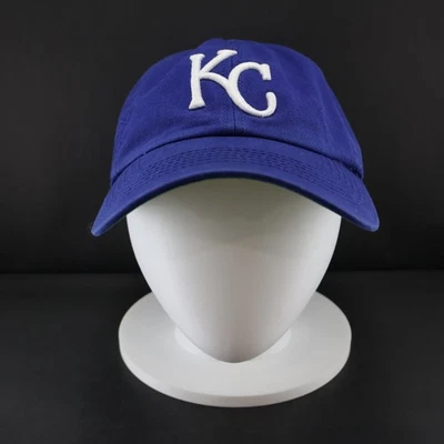 Kansas City Royals MLB '47 Brand Fitted Hat, Blue, Medium - Image 1 of 4