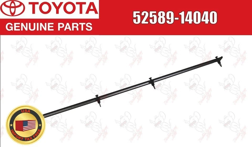 Recambios Oral B Tapa De Perno De Parachoques Trasero Negro Texturizado Para Toyota - Par Izquierdo Y Derecho, OEM Kit Parachoques OEM
