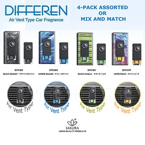 4 PACK LUXURY JDM VENT CLIPS TREEFROG DIFFEREN AIR FRESHENER ASSORTED SCENT - Picture 1 of 6