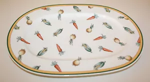 Piatto ovale A La Ferme 34 cm Villeroy & Boch adatto al microonde - Foto 1 di 2