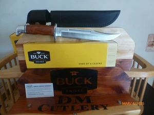 Buck 120CCS General Heritage Series Fixed Blade Knife, Leather Sheath USA NIB - Picture 1 of 9