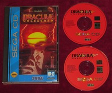 SEGA MEGA CD - DRACULA UNLEASHED! USA VERSION COMPLETE LONGBOX WORKS HALLOWEEN