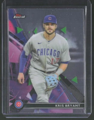 2021 Finest #34 Kris Bryant - Image 1 of 2