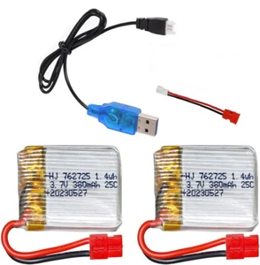 3.7V 25C 380Mah Lipo Battery For Rc Drone X5C X3 X4 H107D Helicopter Models X5Sw - Picture 1 of 1