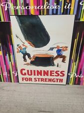 Retro Vintage Wall Metal Sign Tin Plaque Pub Shed Bar Man Cave Guinness Strenght