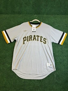 New Roberto Clemente Pittsburgh Pirates Nike Cooperstown Jersey Men's Large MLB - Picture 1 of 9