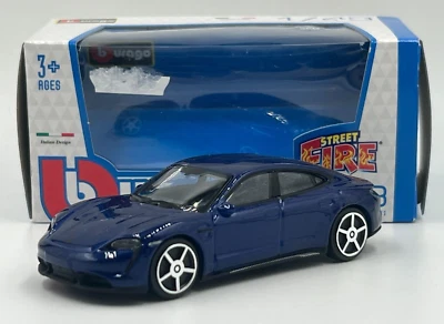 Porsche Taycan Turbo S 1/43 Burago Boite d'Origine - Photo 1/3