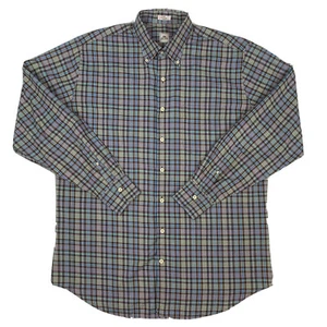 Camisa Peter Millar con Botones para Hombre Grande Mangas Largas Multicolor a Cuadros Algodón L - Imagen 1 de 13