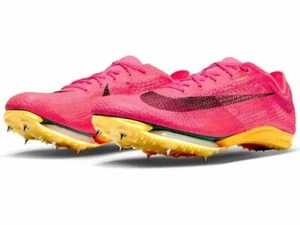 New Nike Air Zoom Victory Track Spikes Hyper Pink/Orange Men's-7.5 Women's-9 - Picture 1 of 11