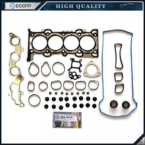 ECCPP Head Gasket Set For 09-13 Ford Mercury For Mazda 2.5L DOHC VIN 5 L H M - Picture 1 of 5