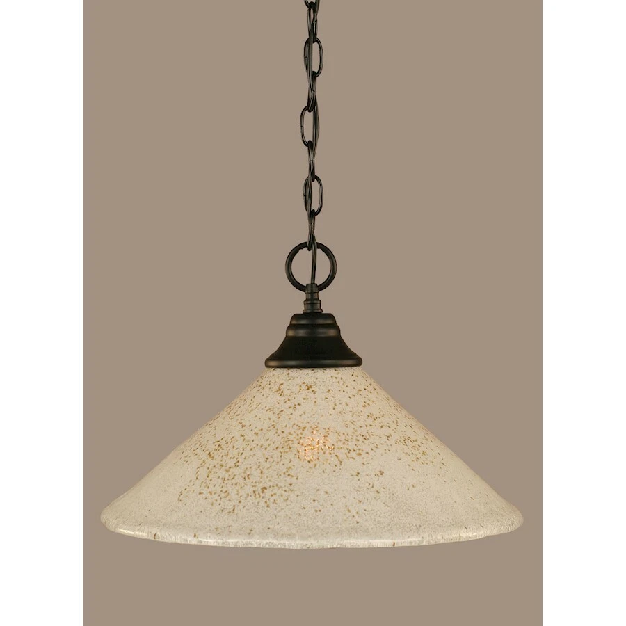 "Подвесной кулон Toltec Lighting ""Chain, 16"" золотое ледяное стекло"" - 10-MB-714" - Изображение 1 из 1