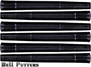 Six (6) Tacki-mac Arthritic Serrated Oversize/Jumbo Black Golf Grips-Mens-0.600 - Picture 1 of 2