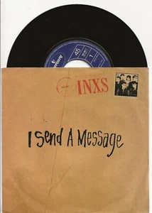 INXS I SEND A MESSAGE 1984 SINGLE FROM NETHERLANDS WITH PICTURE COVER - Picture 1 of 2
