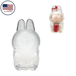 1pc for LAFUFU Clear Protective Display Case The Monsters Plastic Cover Sitting - Picture 1 of 8