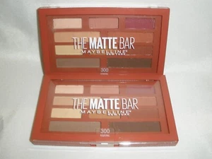 New Lot of 2 Maybelline The Matte Bar Eyeshadow Palette 300 - Picture 1 of 2