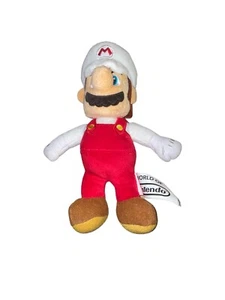 Fire Mario World Of Nintendo 8" plush toy Super Mario 2019 Red & White - Picture 1 of 12