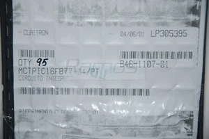 PIC 16F877-04/PT LOTTO 95 PEZZI MICROCONTROLLORI 8 BIT NUOVO IN ITALY Microchip - Picture 1 of 6