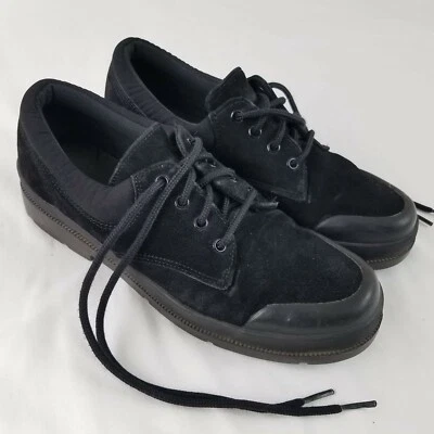 Zapatos AEROSOLES para mujer de gamuza negra con limas Oxford talla 10 B Foto 1 de 4