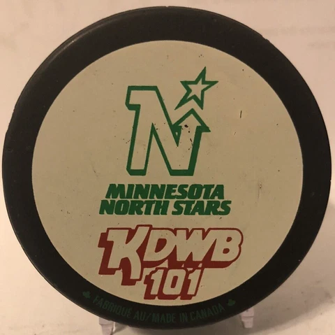 Vintage! Minnesota North Stars KDWB - Baby Ruth/Butterfinger - Viceroy puck Cover