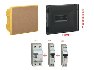 KIT CENTRALINO BTICINO SALVAVITA + 2 MAGNETOTEM. 1 MOD + CENTRALINO 12 MODULI - Foto 1 di 1