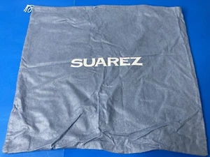 SUAREZ Lite Blue Drawstring Dust Bag Cover Purse Handbag 17" x 15.5" VGC FS - Picture 1 of 6