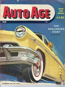 1954 Mercury Monterey, Cunningham in vintage Auto Age Magazine - Bild 1 von 2